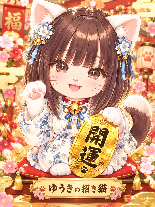 招き猫の日😸